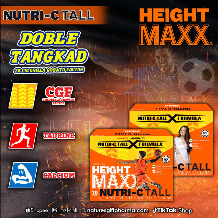 HeightMaxx Nutri-C Tall Ages12+