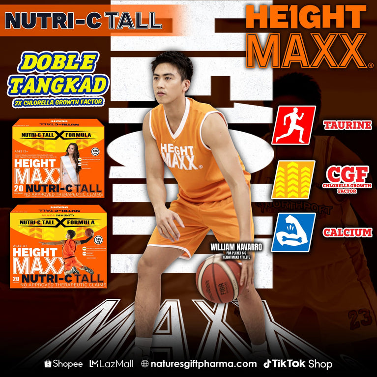 HeightMaxx Nutri-C Tall Ages12+