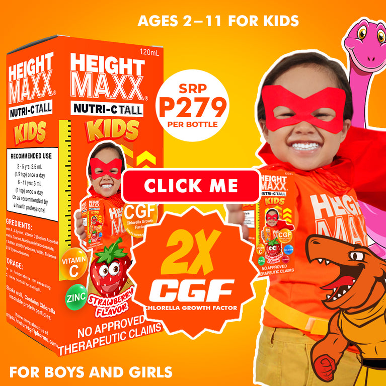 HeightMaxx Kids Syrup (Ages 2-11)